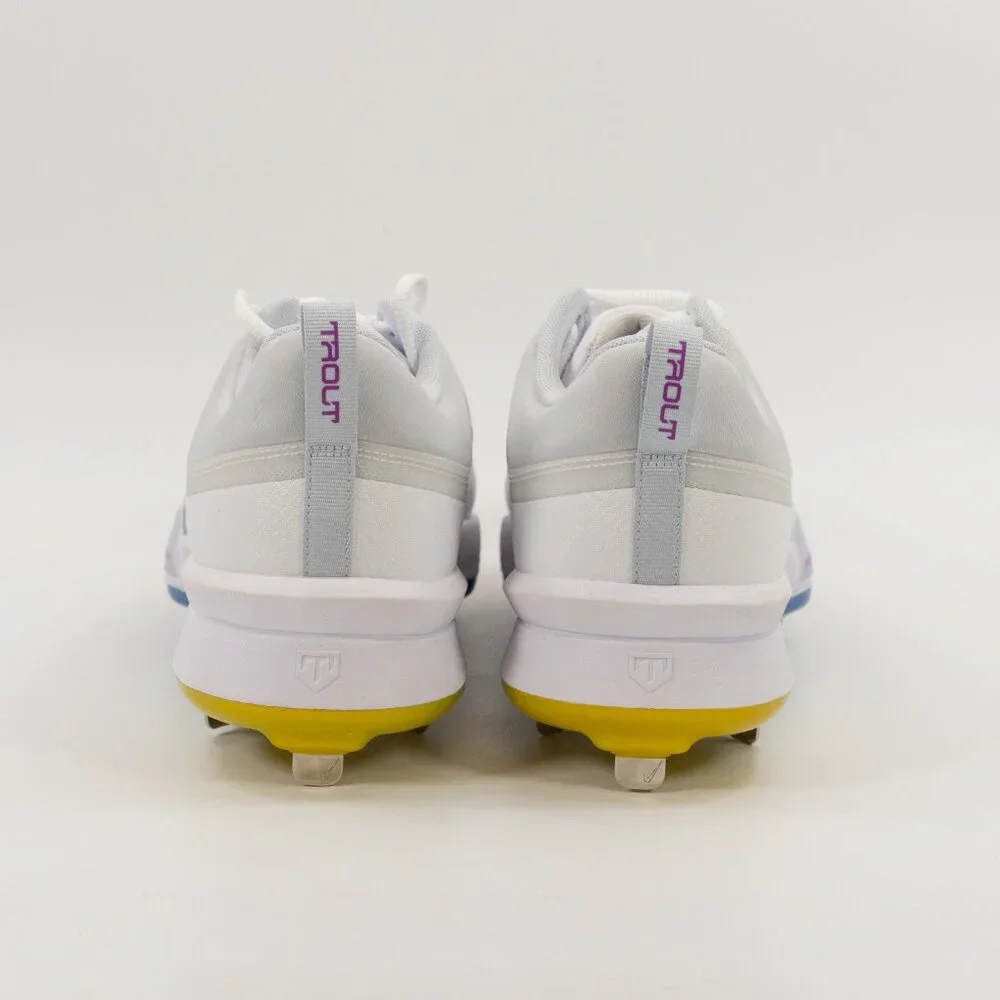Nike Force Zoom Trout 9 Pro 'White Hyper Violet' FB2907-106 Baseball Multi Size